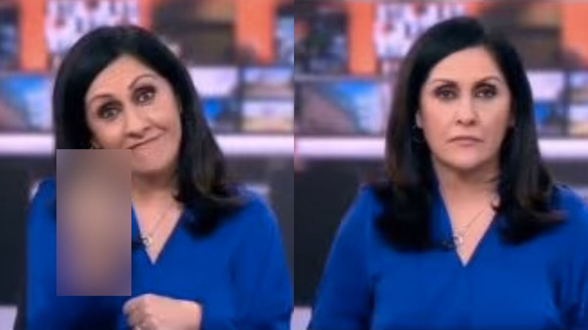 Video de presentadora de BBC que hizo 'pistola' en vivo se volvió viral.