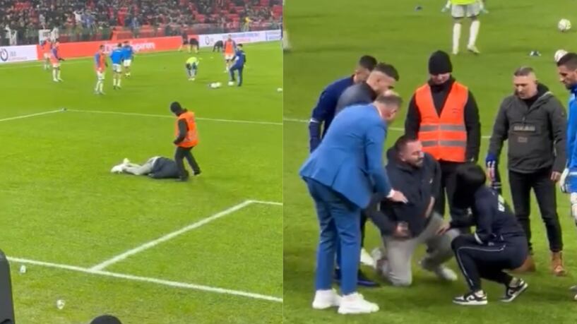 Propuesta de matrimonio en pleno estadio