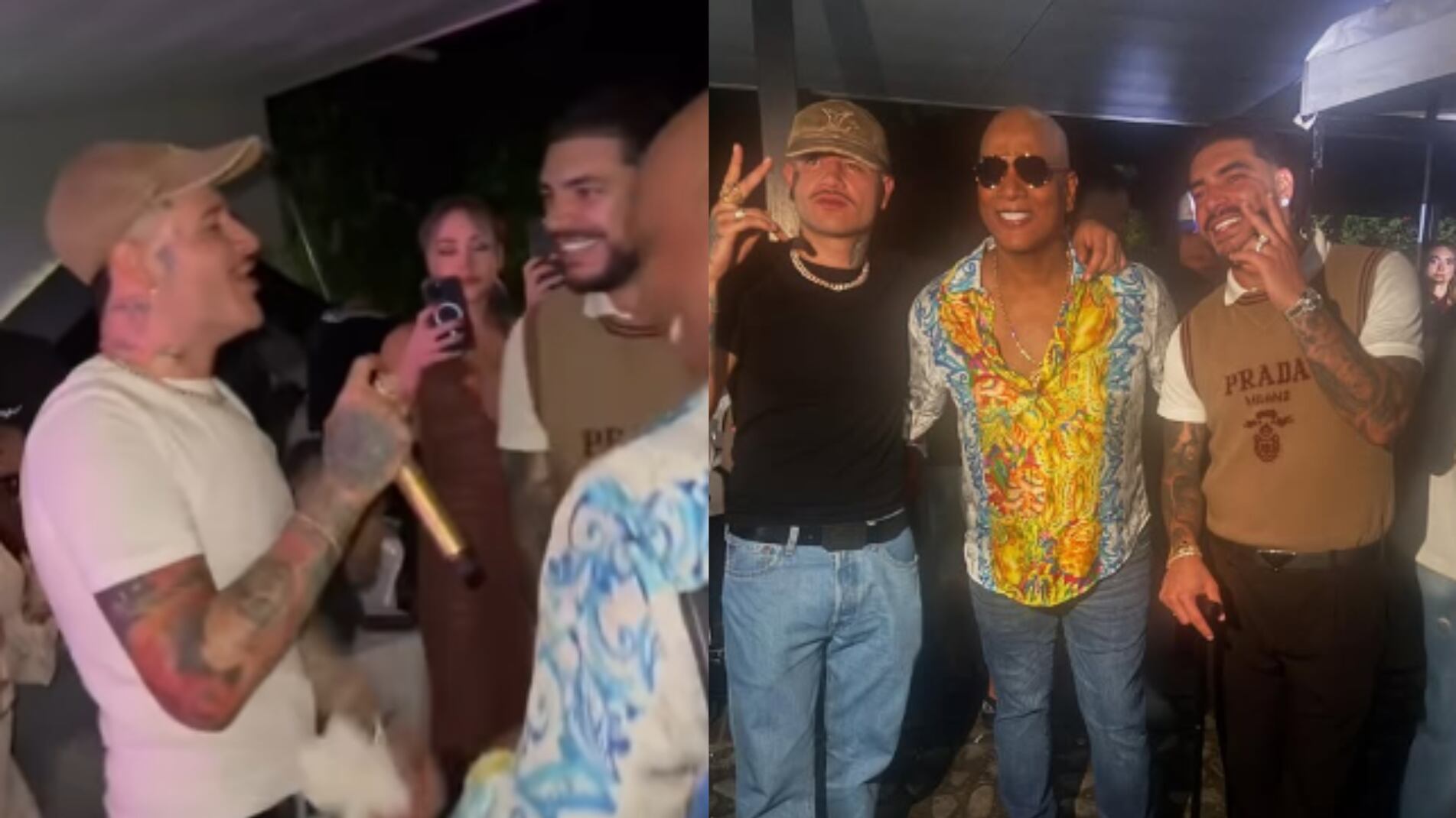 Willy García, Ryan Castro y Kapo