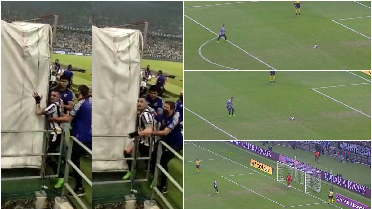 Enfrentó a sus propios hinchas después de eliminarlos con penal a las nubes