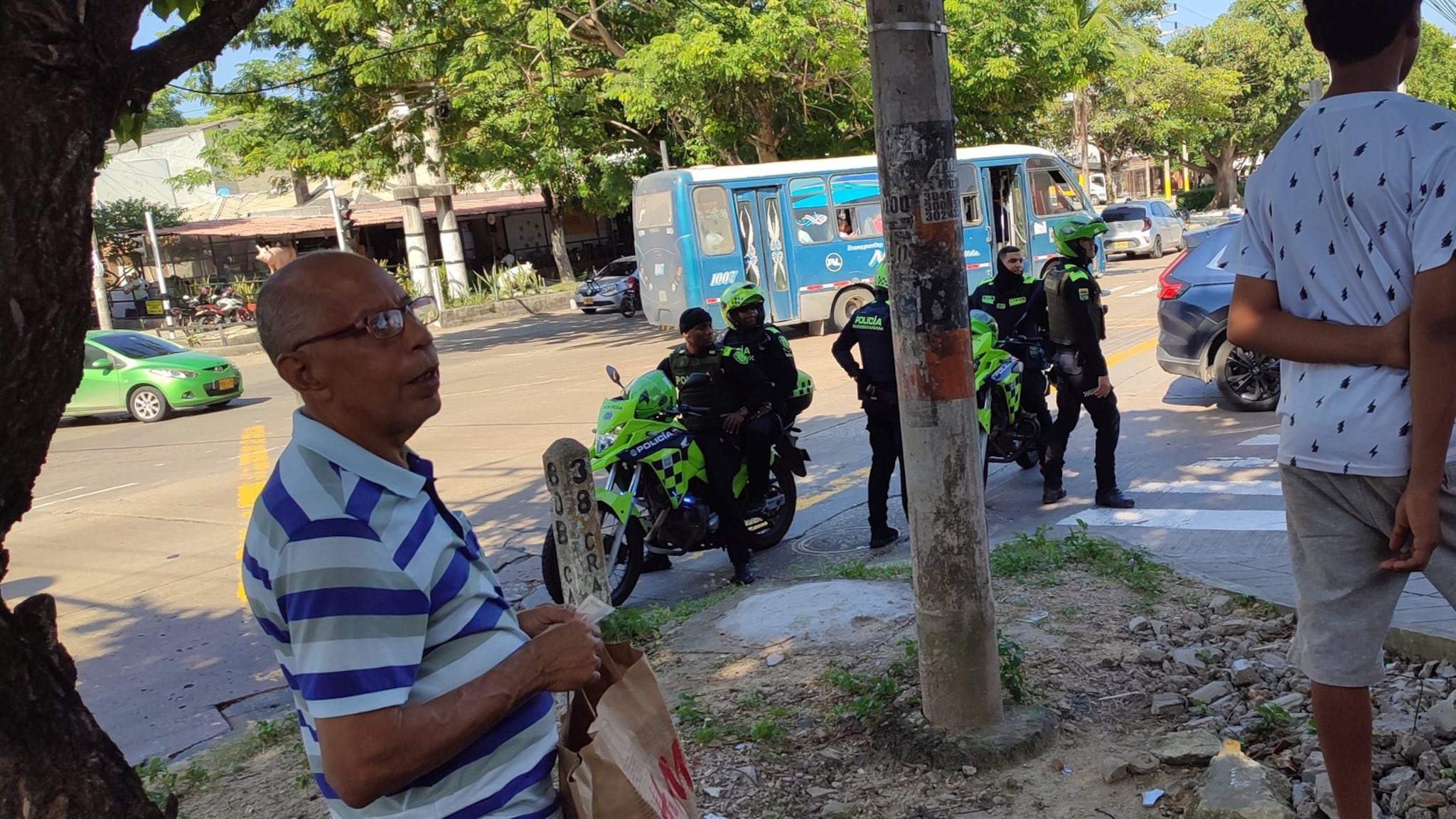 Balacera en Barranquilla.