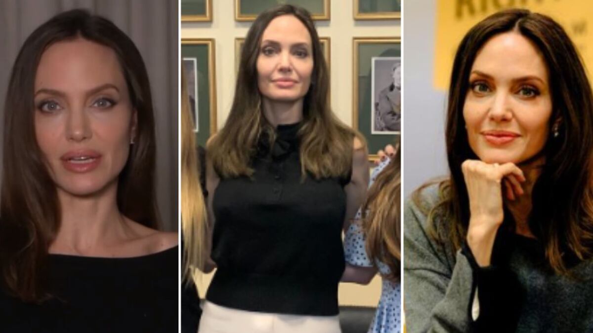 Angelina Jolie derrochó sensualidad con top y piercing a sus 47