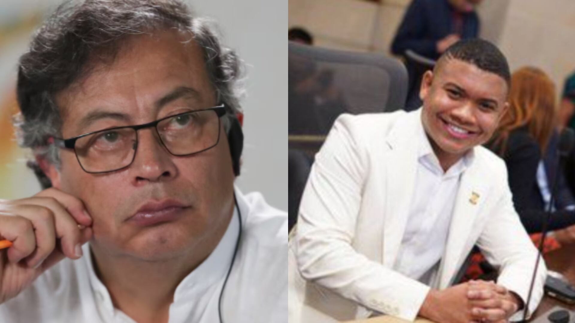 Gustavo Petro y Miguel Polo Polo.