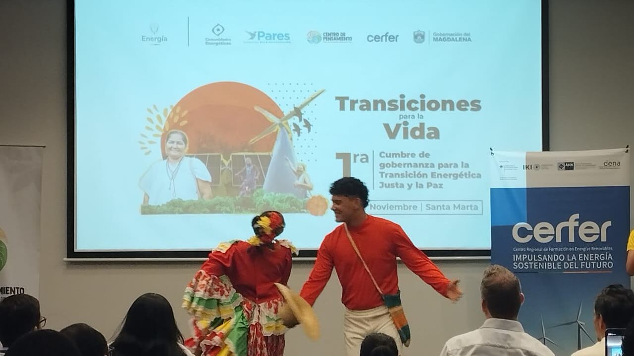 Santa Marta alberga cumbre sobre transición energética: Fundación Pares destaca rol de las comunidades.
