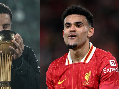 “Es buenísimo”: Luis Díaz se rinde ante Efraín Juárez tras histórico doblete