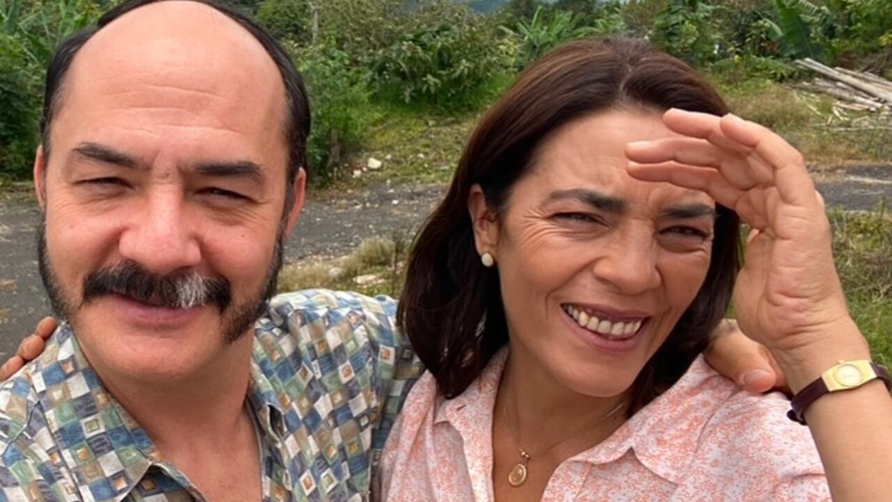 Julián Arango desde sus redes sociales con Sandra Reyes