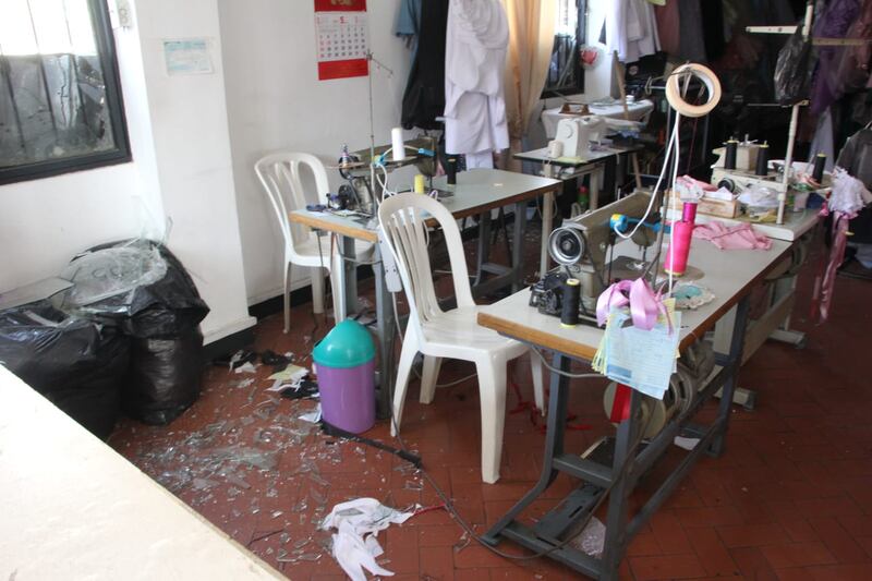 Atacan con moto bomba hotel donde se alojan carabineros de la Policía en Jamundí.