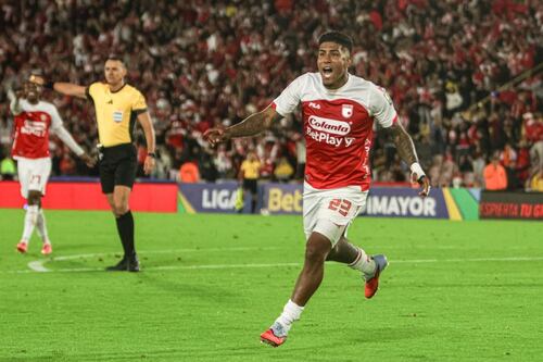 Eduardo Méndez bajó de la nube a los hinchas de Santa Fe respecto a Harold Santiago Mosquera