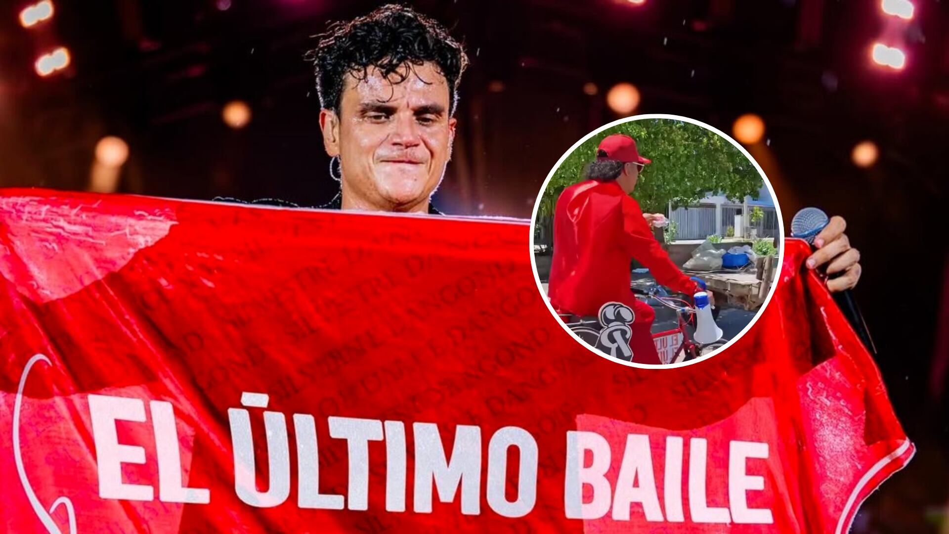 Fan de Silvestre anunció que sé irá en bicicleta desde Valledupar hasta Bogotá para verlo en el Campin