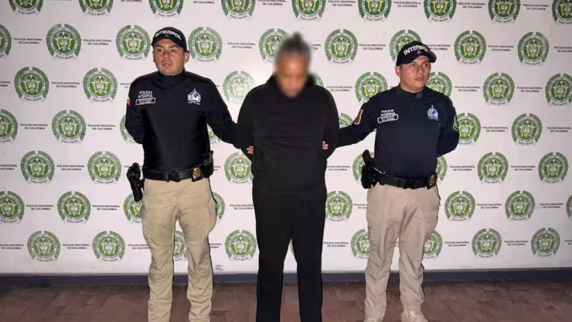 Ciudadano extranjero capturado en Bogotá.