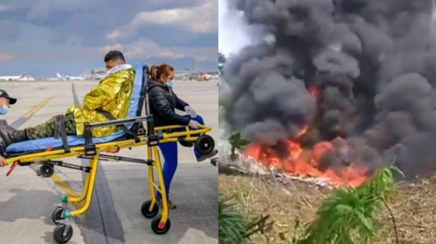 Foto llegan a Bogotá militares heridos tras accidente del avión Hércules C-130 en Putumayo: tragedia deja muertos y decenas de lesionados.