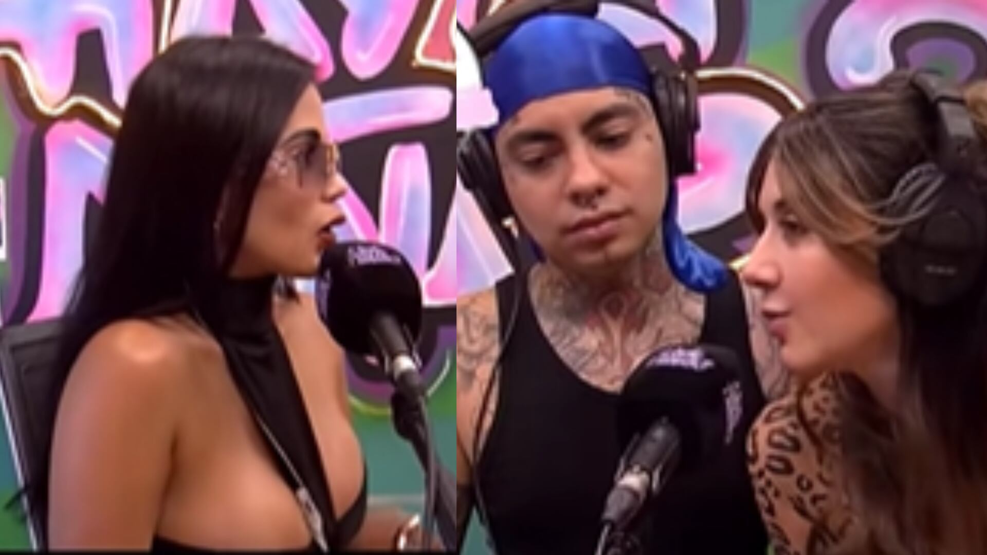 Karina García y Nicolas Arrieta