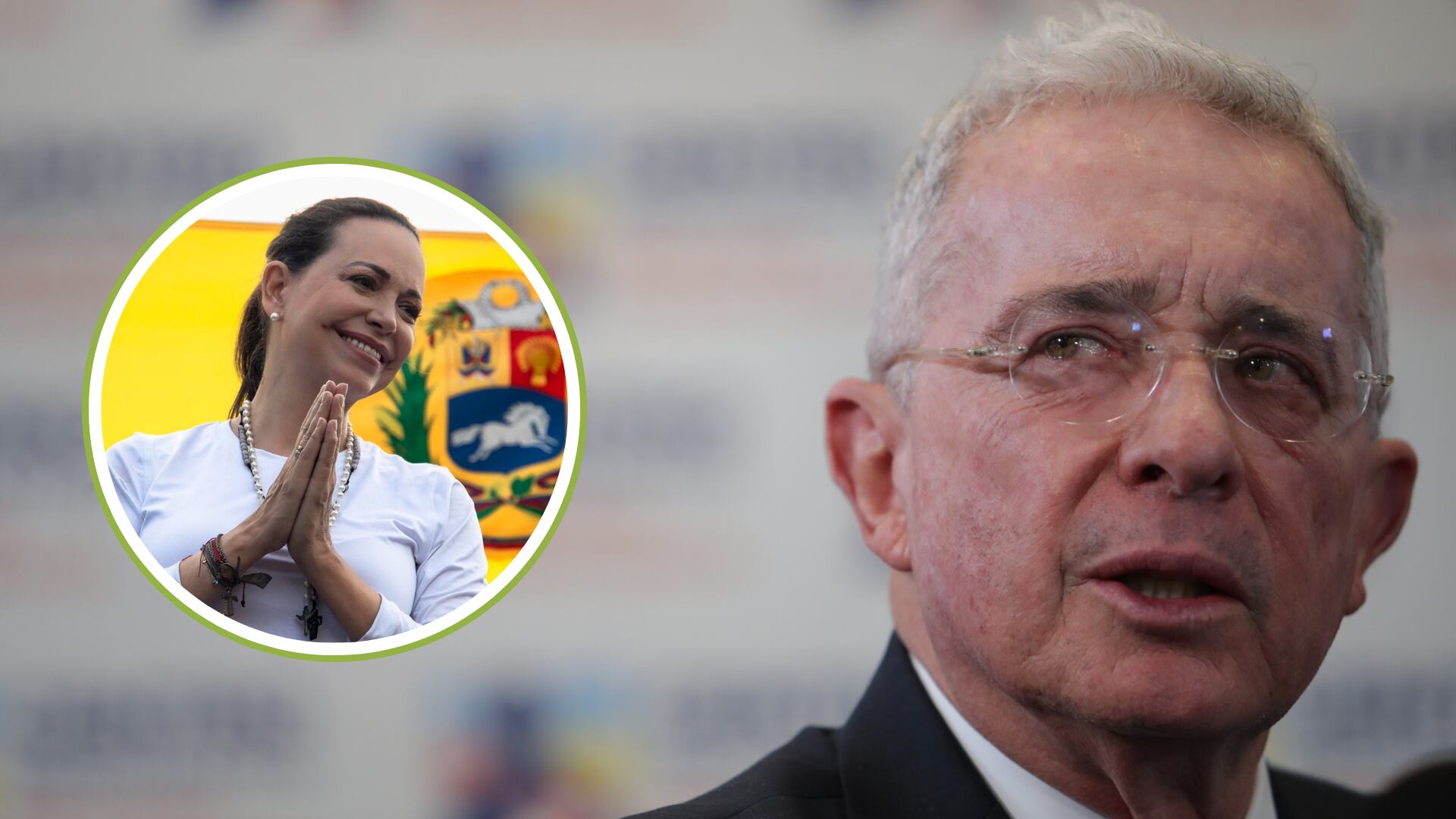 María Corina Machado se desmarcó de Petro y mostró su solidaridad a Uribe: “le hago llegar toda mi solidaridad, confianza y afecto”