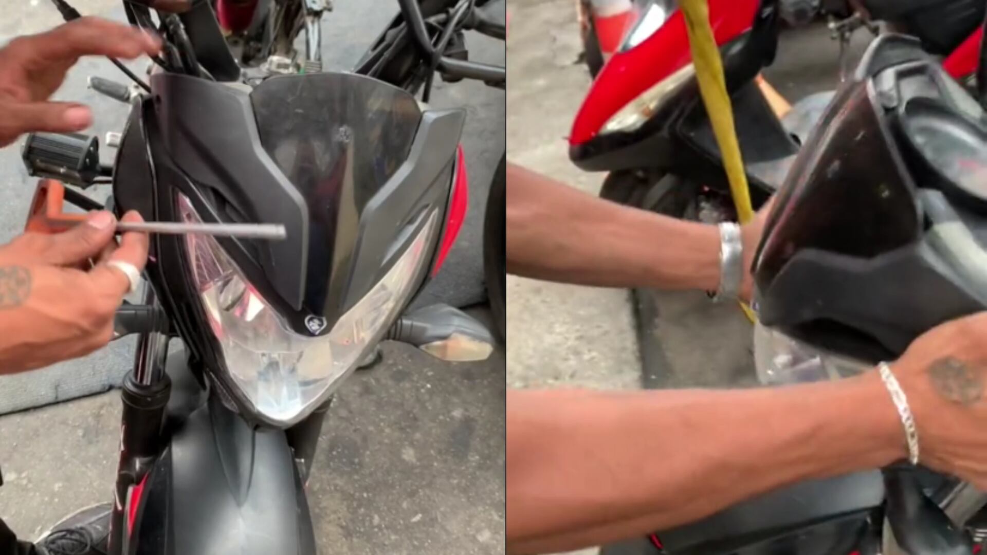 Robo de motocicletas en Bogotá