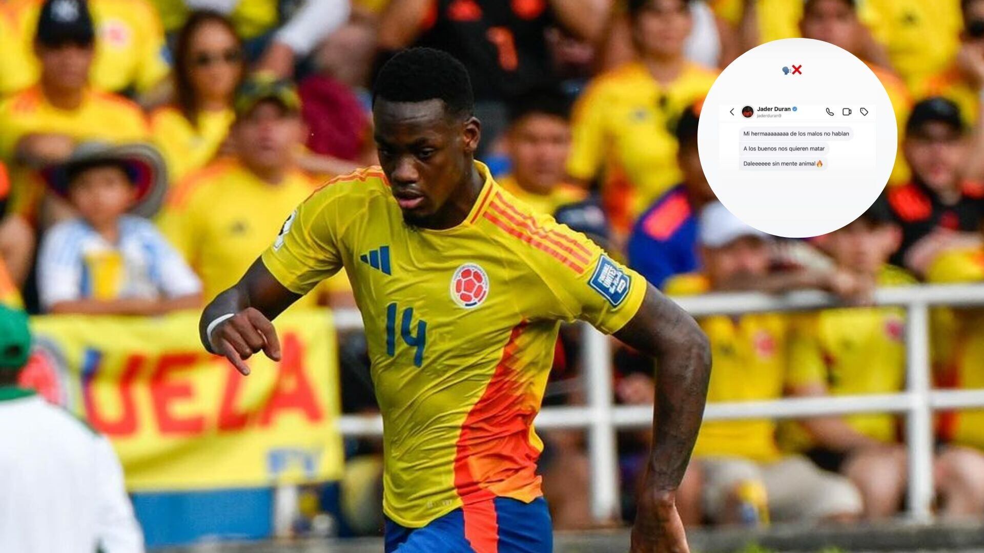 Se filtra chat de Jhon Jader Durán (Foto: Redes Sociales)