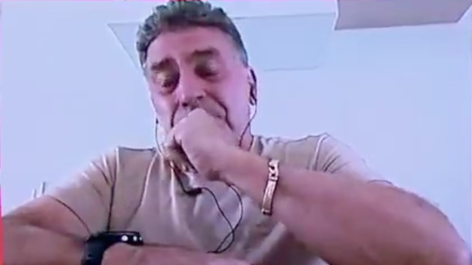 Luis Fernando Suárez lloró al despedirse del Piripi Osma al aire en Win Sports