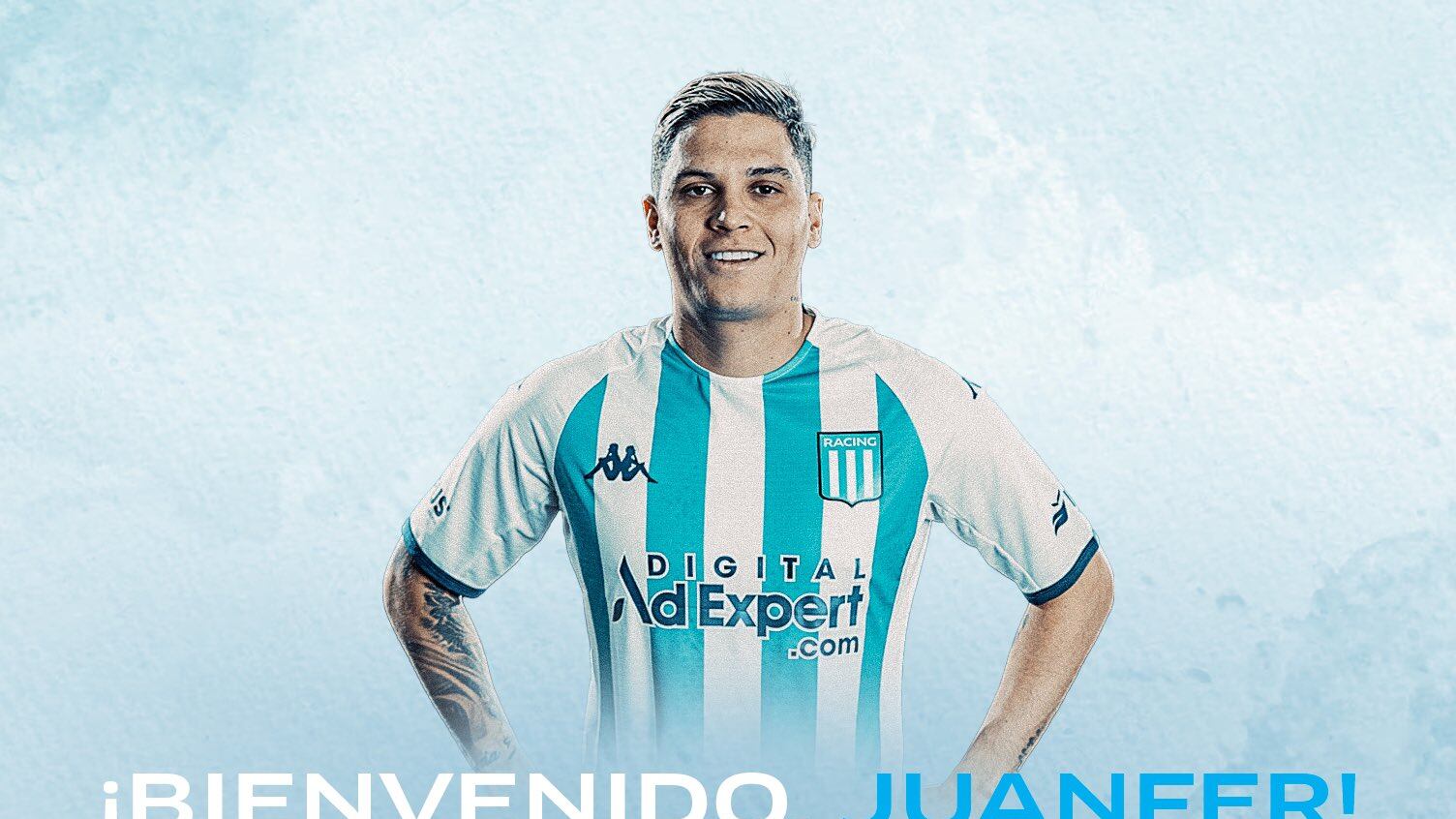 Juan Fernando Quintero fue oficializado como nuevo futbolista de Racing
