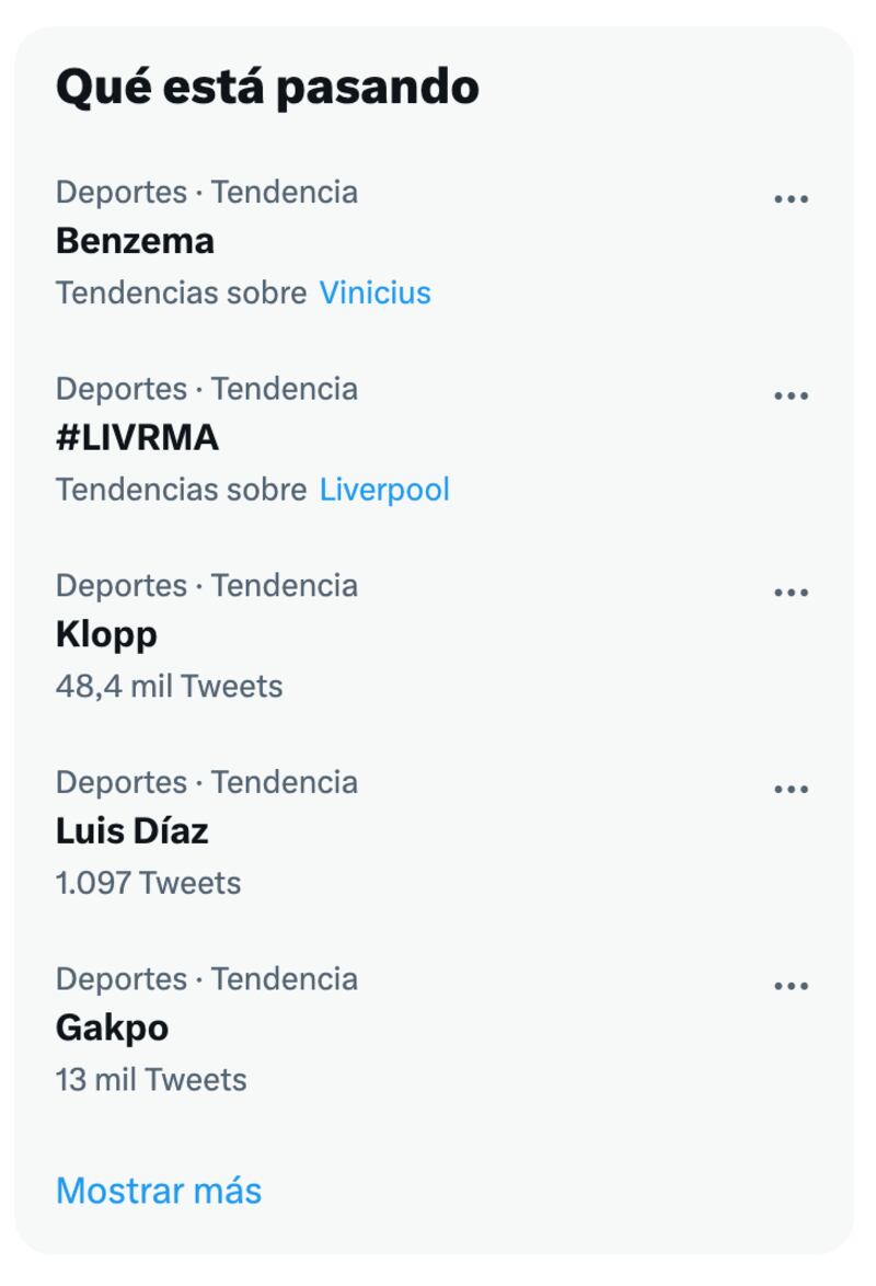 Luis Díaz fue tendencia después de Liverpool vs. Real Madrid