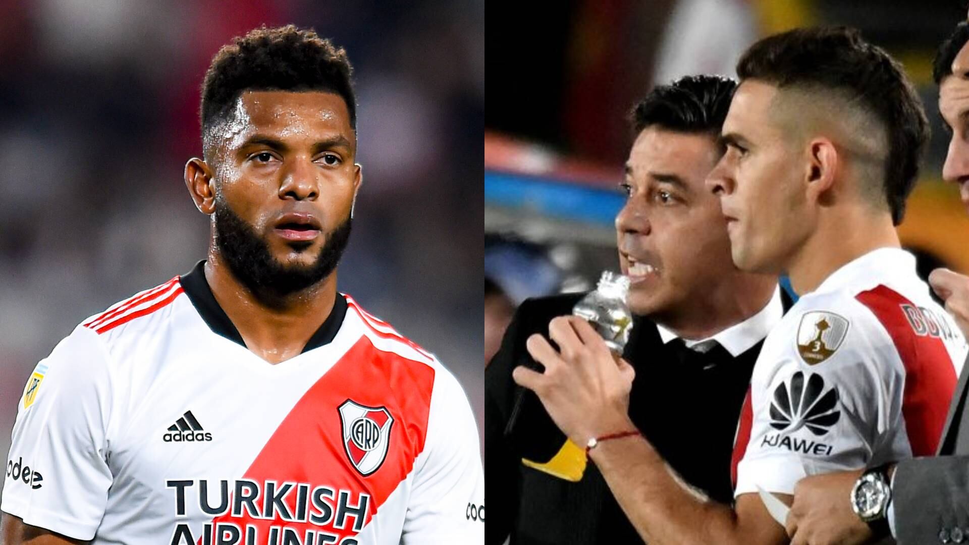 Rafael Santos Borré cree que Miguel Ángel Borja triunfará en River Plate