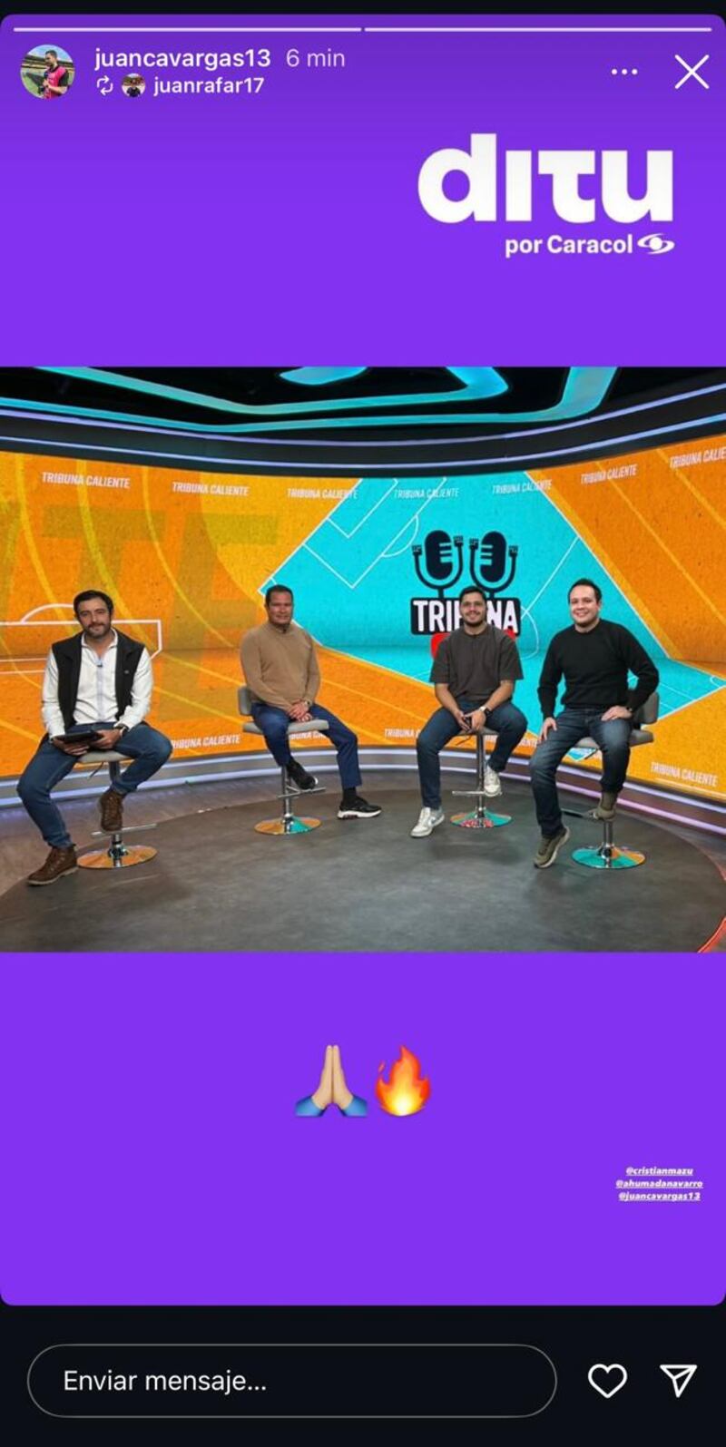 Hijo de Juan Roberto Vargas mostró su nuevo proyecto.