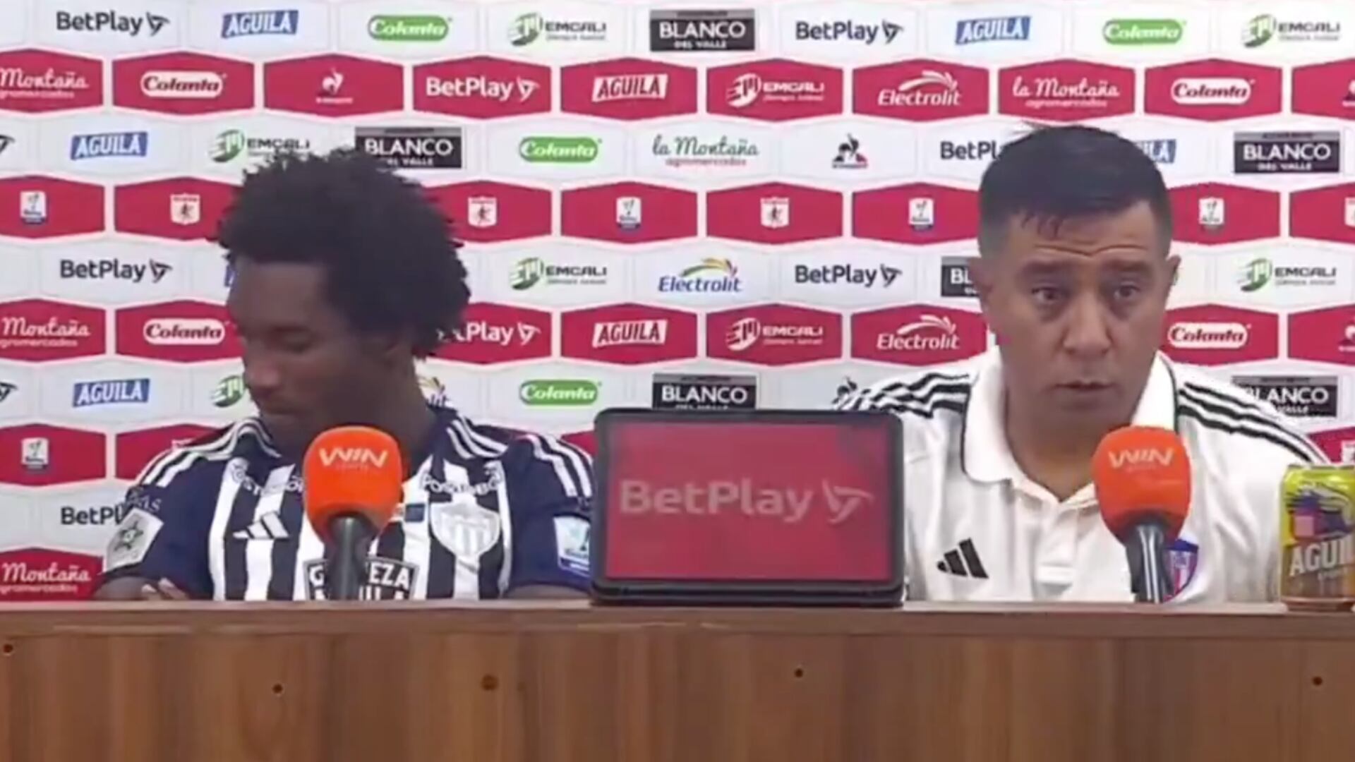 César Farías en rueda de prensa - Foto: Captura de la Dimayor