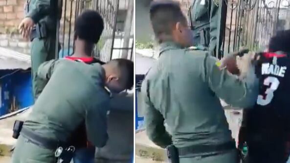 Adolescente que dijo que no respetaba a la mamá recibió cachetada de policía