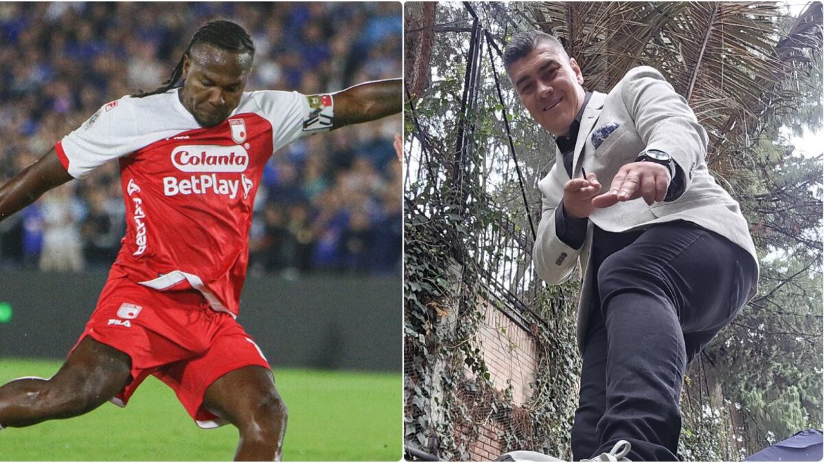 Eduardo Luis se le burló de frente a Hugo Rodallega, tras el clásico Millonarios vs Santa Fe