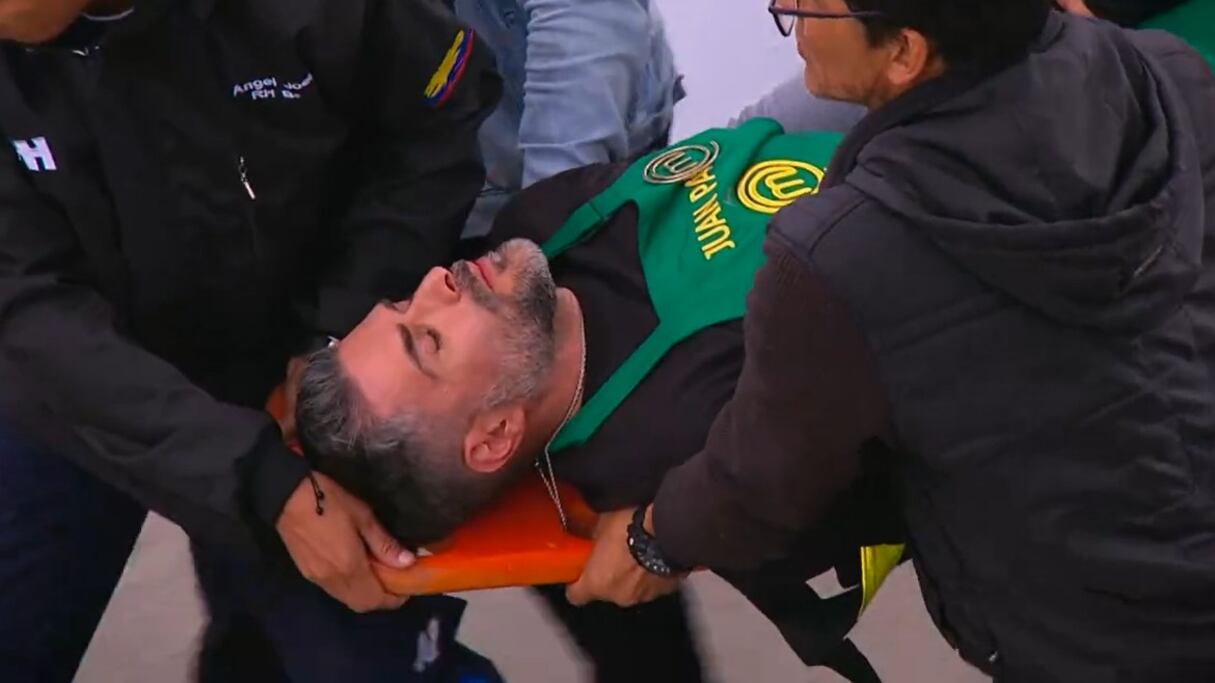 Luego del desmayo Juan Pablo Llano no apareció en 'MasterChef Colombia', pero sí en redes sociales para bromear con lo sucedido.