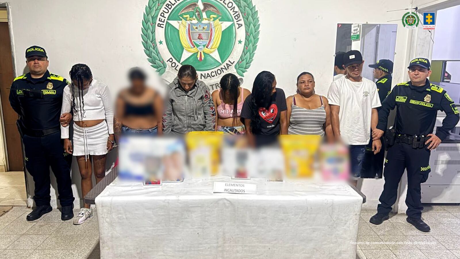 Captura de red delictiva encargada de explotar a niños y niñas indígenas en Medellín.