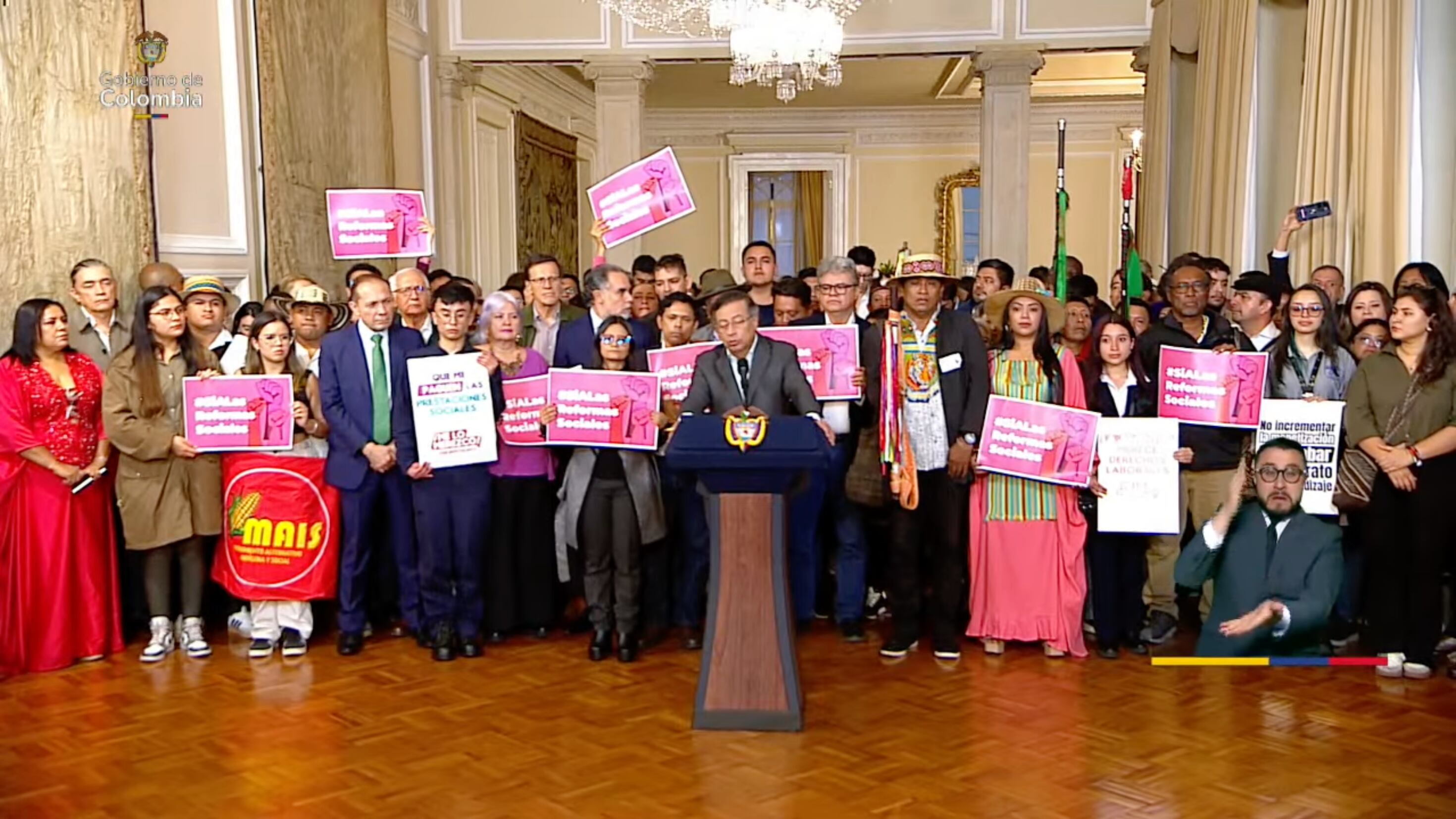 Gustavo Petro reforma laboral y salud