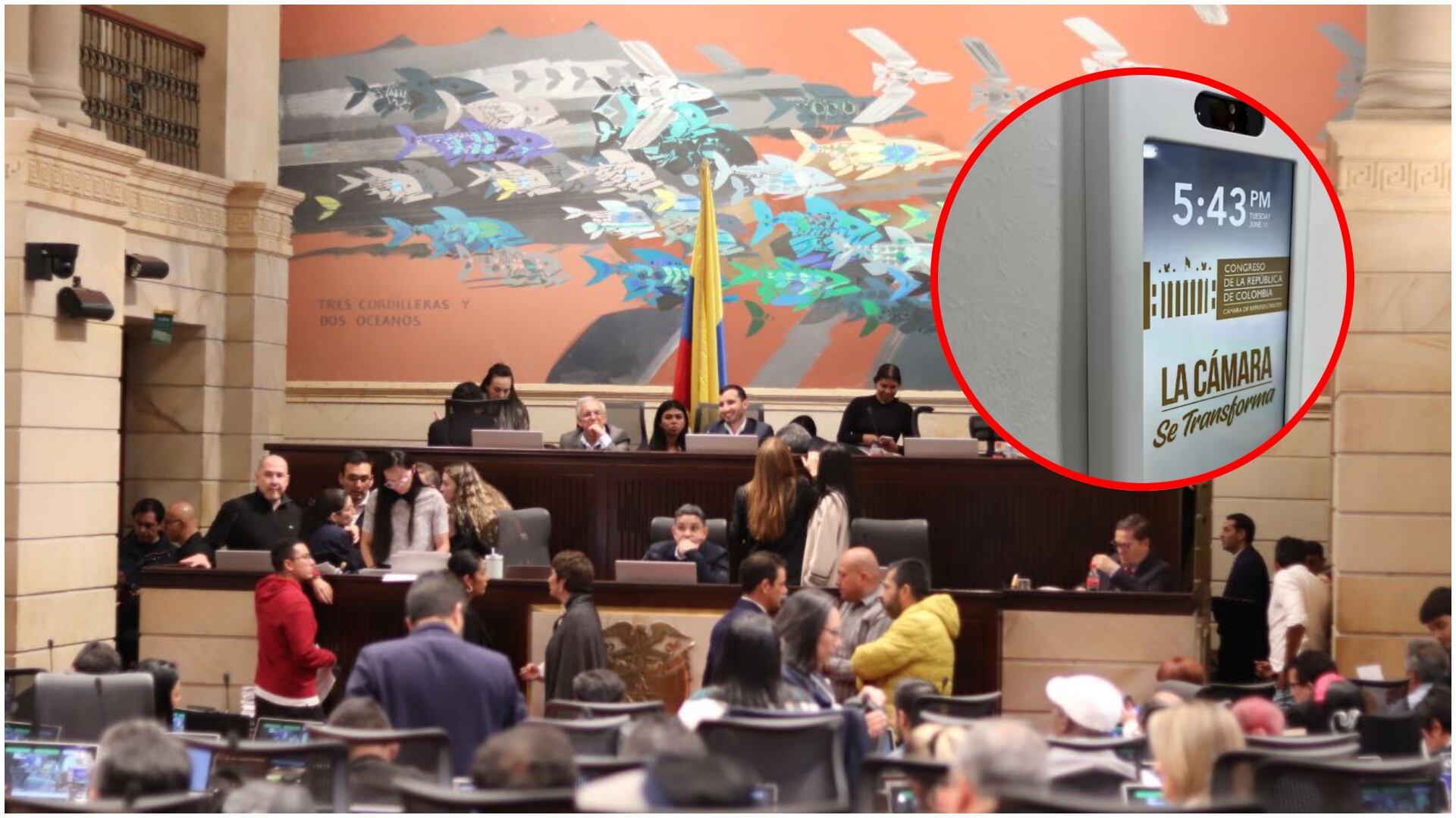 Algunos representantes asegura que nos están espiando (Foto: Cámara de Representantes y captura de Pantalla de WRadio)