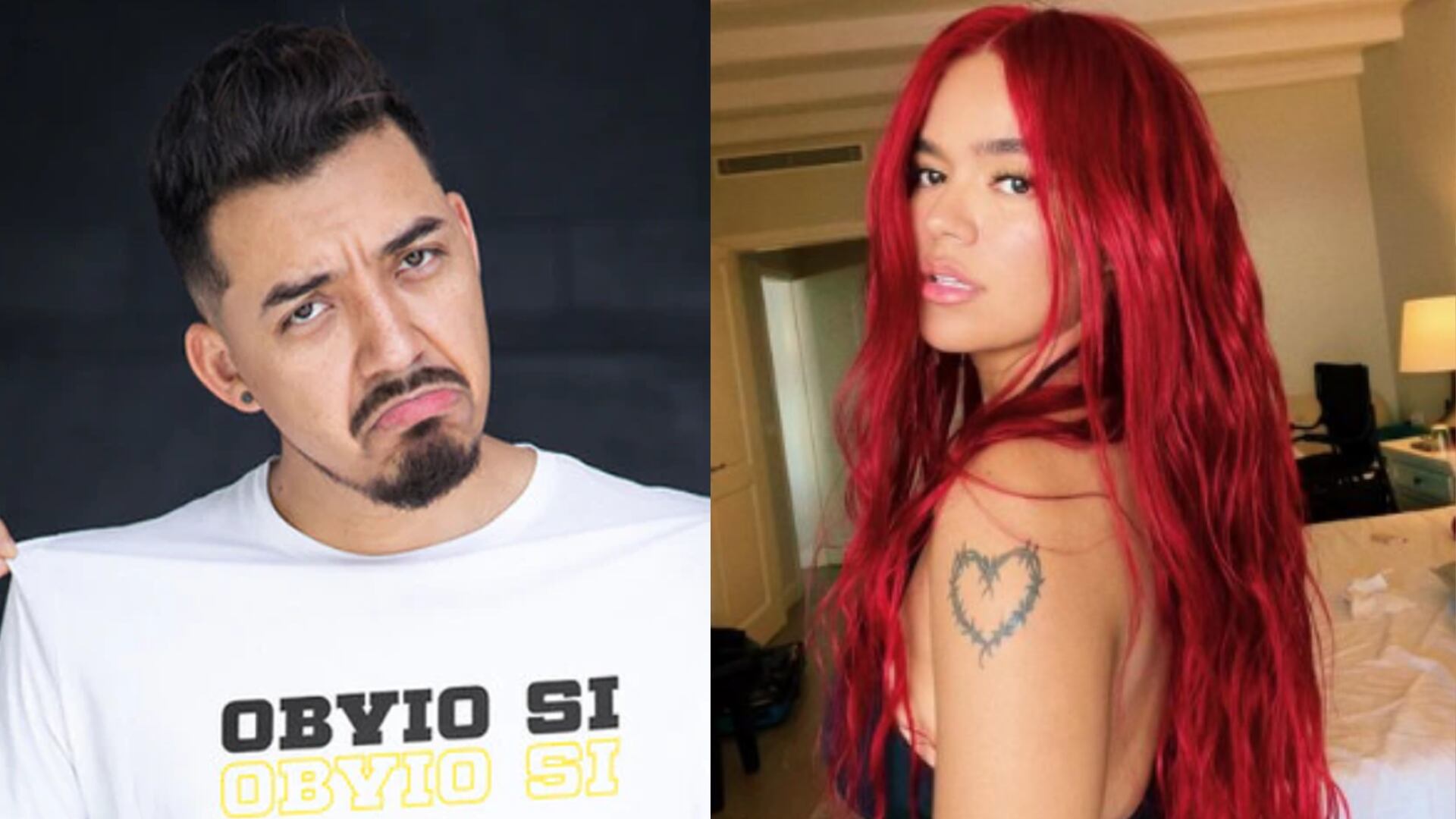 Comediante Lokillo hace chistes soobre Karol G