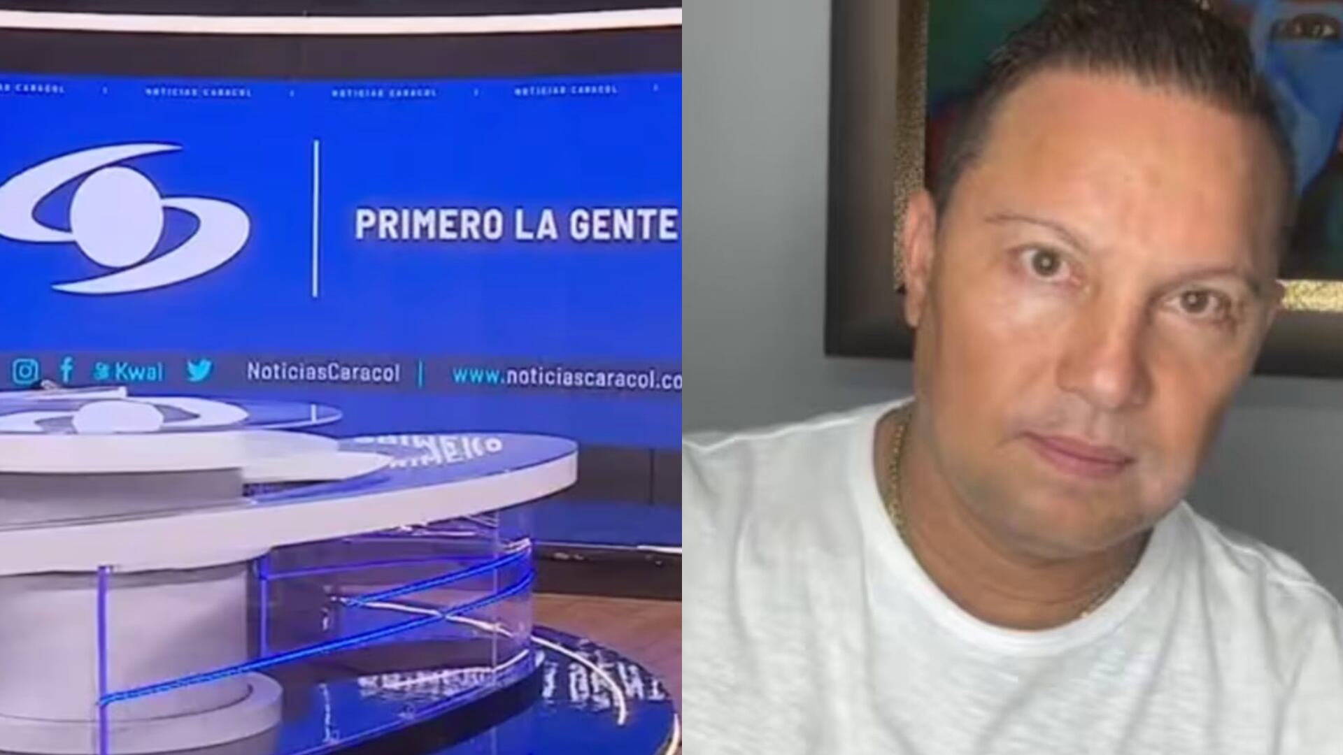 periodista de Noticias Caracol recibió regalo especial de Giovanny Ayala.