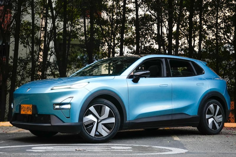 Camioneta eléctrica.