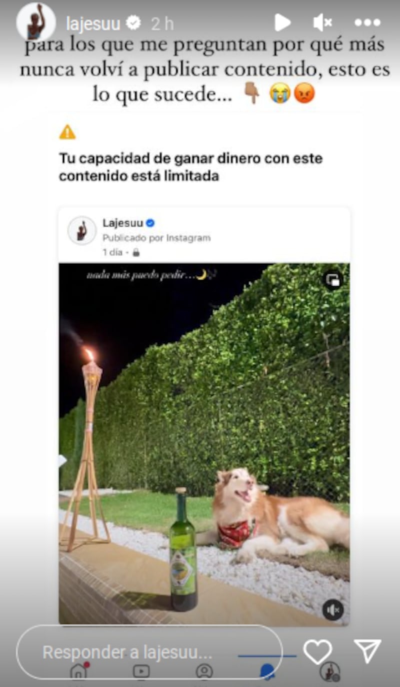La Jesuu desde sus redes sociales