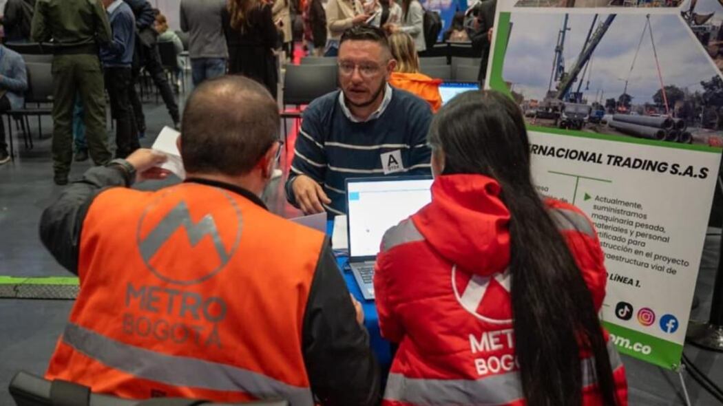 200 vacantes de empleo para trabajar en el Metro de Bogotá.