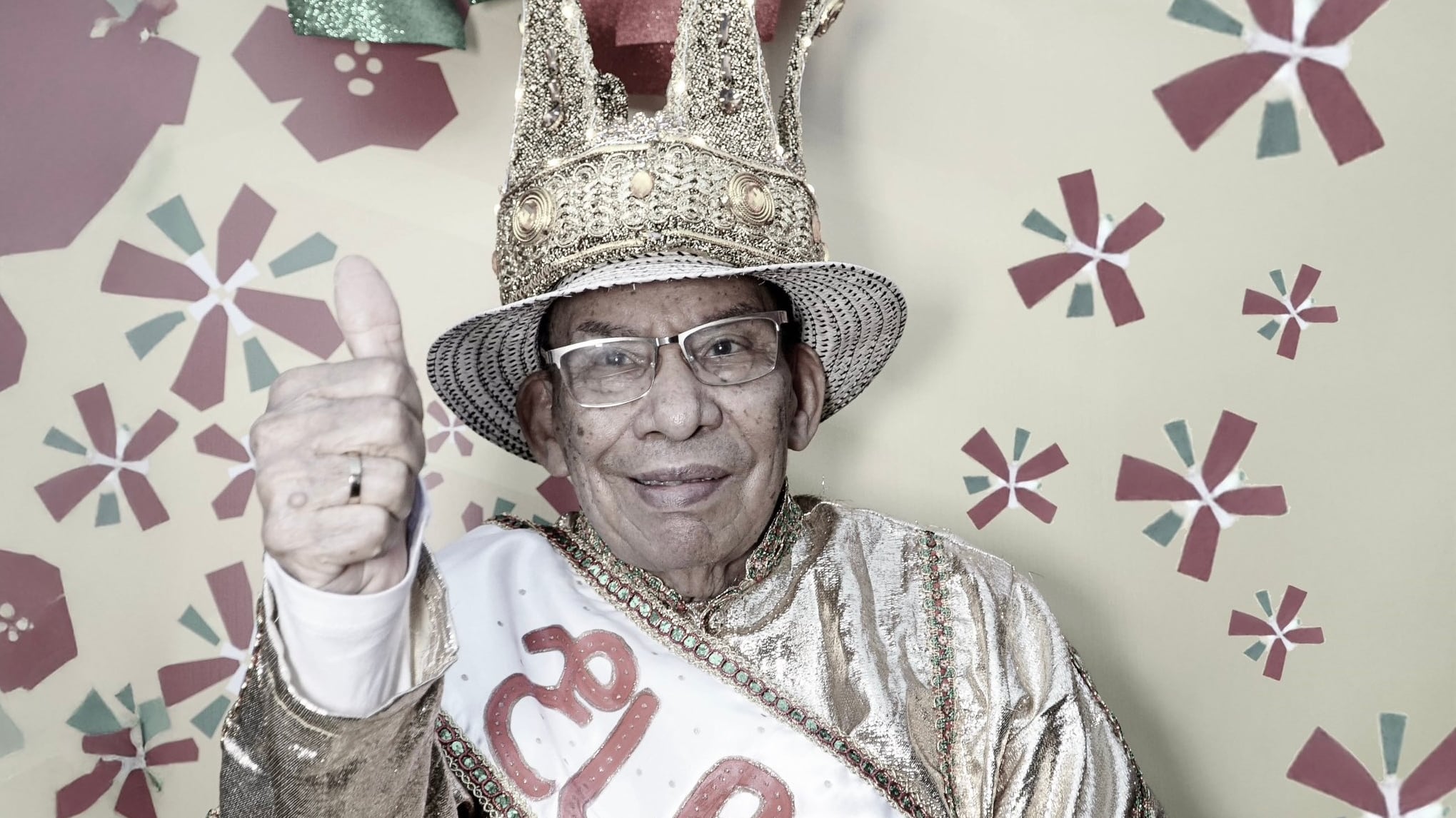 Foto murió Pedro Ramayá Beltrán, leyenda de la cumbia y símbolo del Carnaval de Barranquilla.
