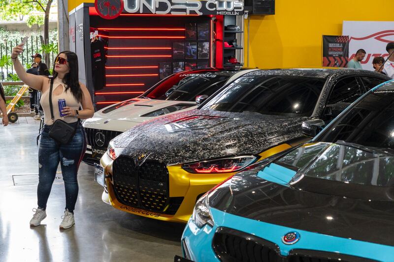 La feria automotriz de Medellín