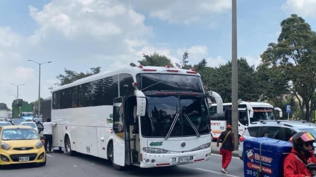 Movilidad en Bogotá hoy miércoles 18 de abril.