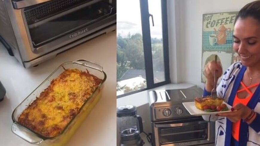 Mónica Rodríguez preparó una receta de coliflor y pollo que le quedó simplemente exquisita a simple vista.