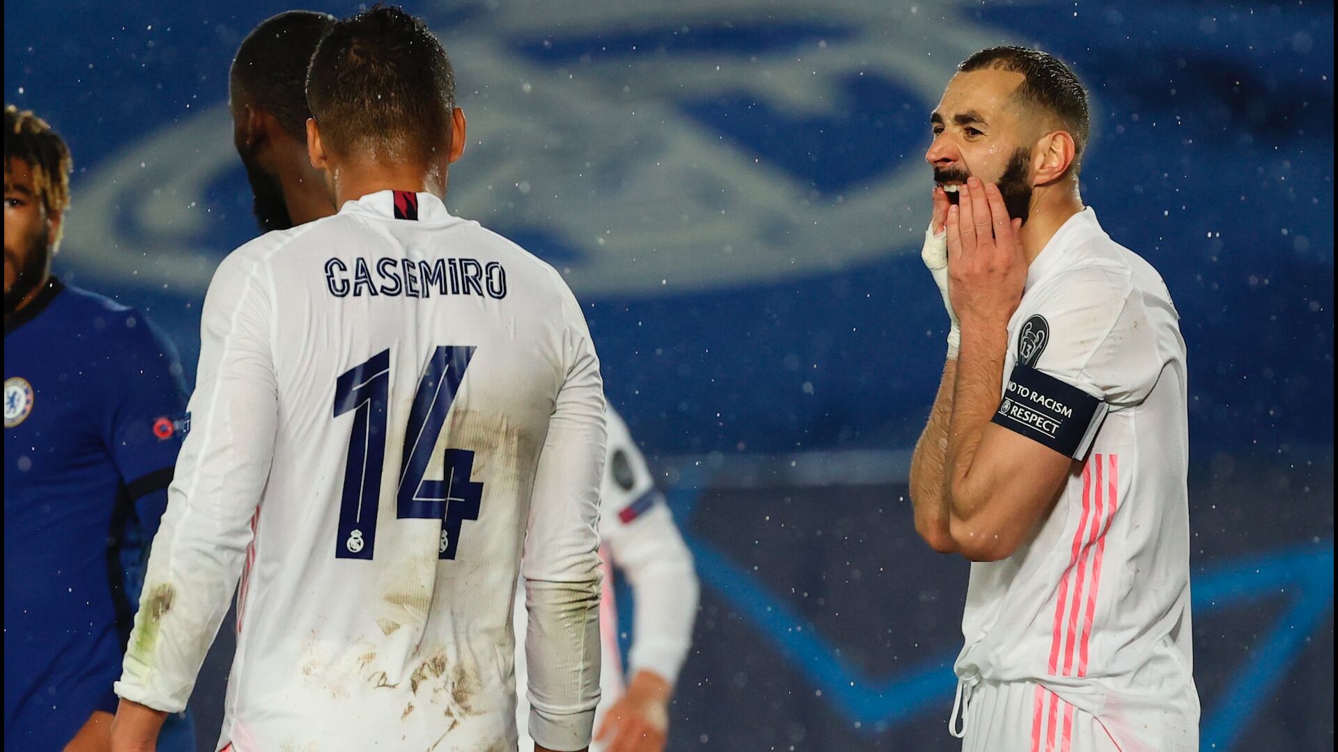 Falta de Casemiro en gol del Real Madrid vs Chelsea