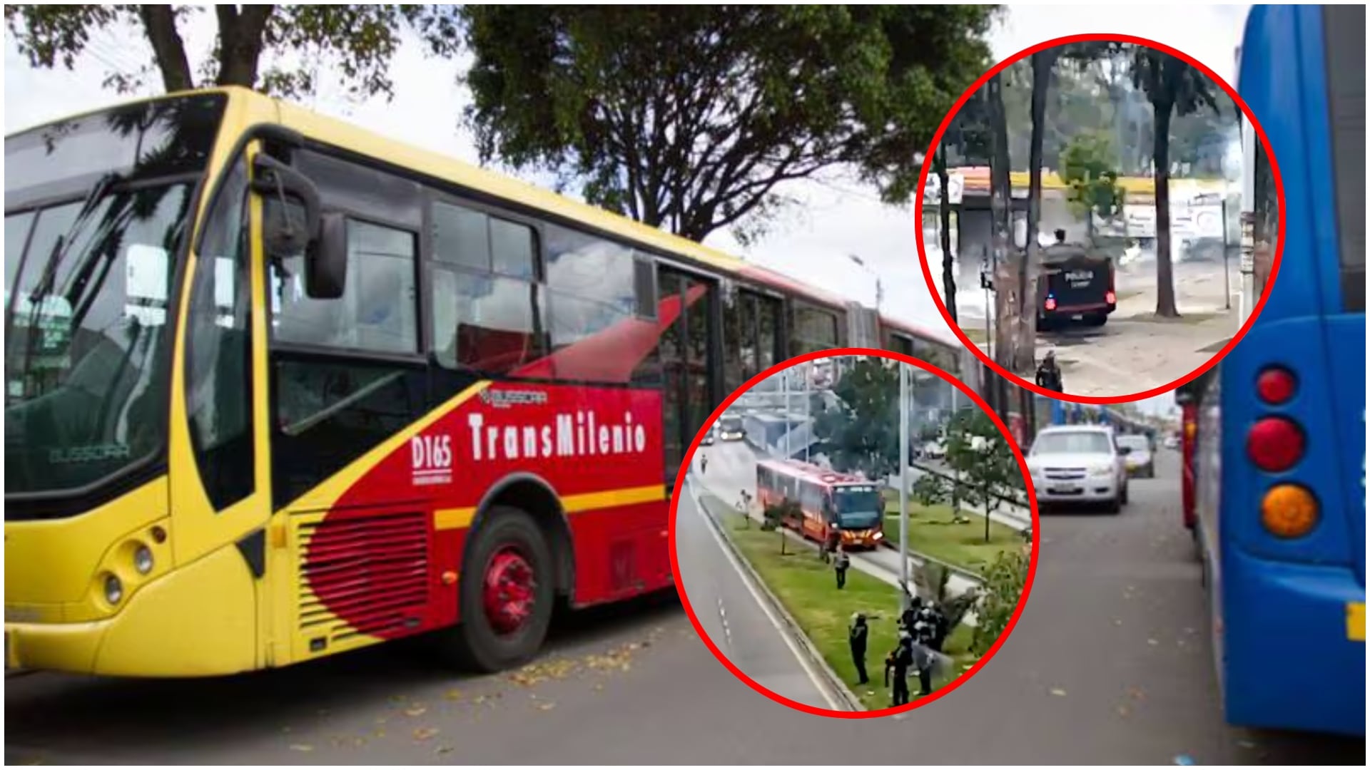 Manifestaciones Bogotá 15 de marzo: alteraciones en el orden público por disturbios en la Universidad Nacional (Redes sociales)