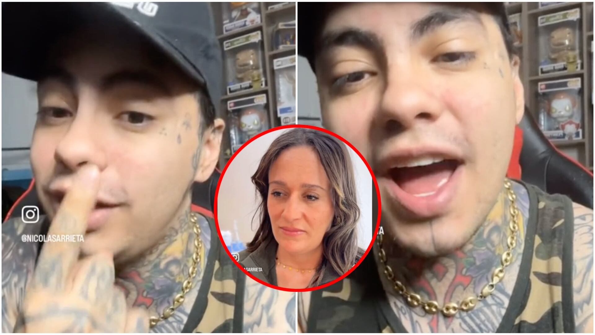 Nicolás Arrieta dejó en evidencia a presunta doctora que vendía “publicidad falsa” con tratamientos de rejuvenecimiento (Redes sociales de Nicolás Arrieta)
