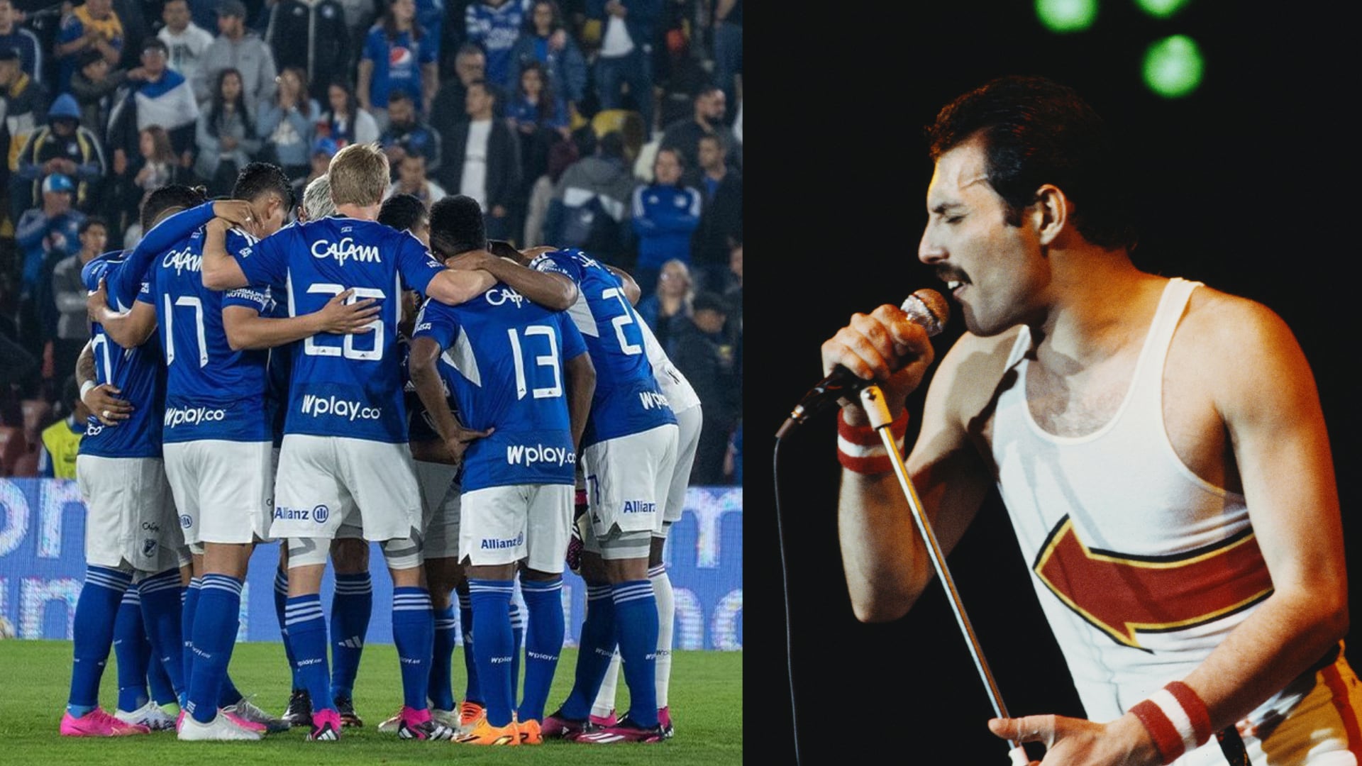 Jugador de Millonarios se hizo el look de Freddie Mercury y recibió burlas