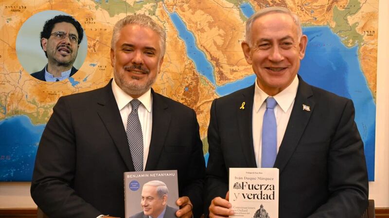 Iván Cepeda denunciará a Iván Duque por “apología al genocidio” tras su encuentro con Netanyahu