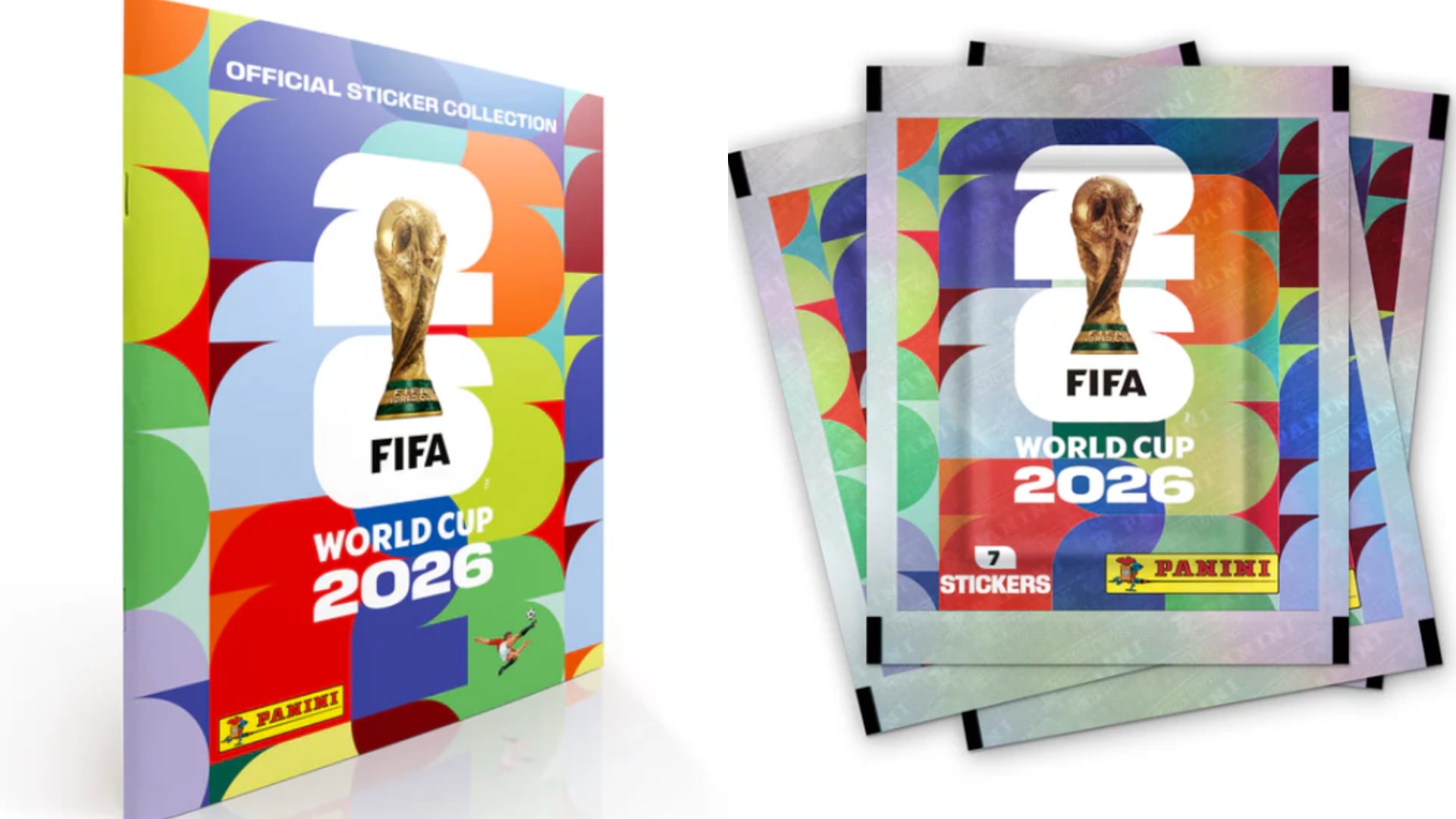 Álbum Panini Mundial - Fotos: Sitio web oficial de Panini el 2 de abril del 2026