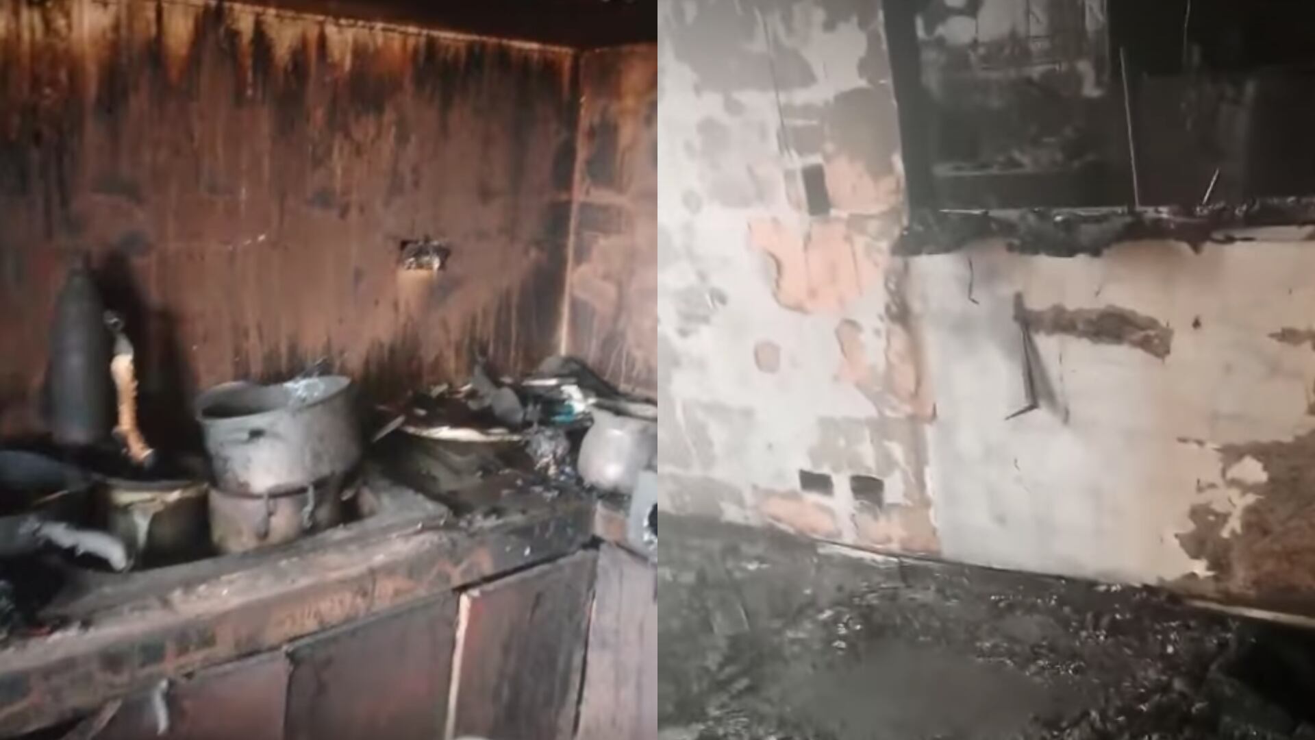 Incendio en la localidad de Bosa