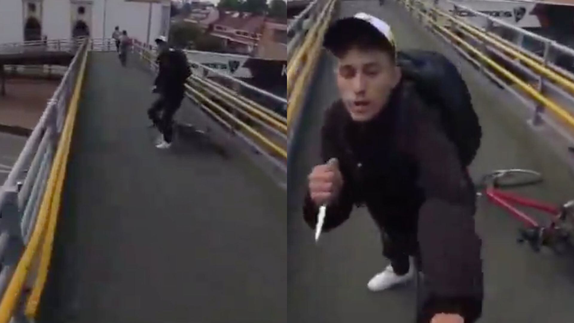 El atraco se perpetró en segundos