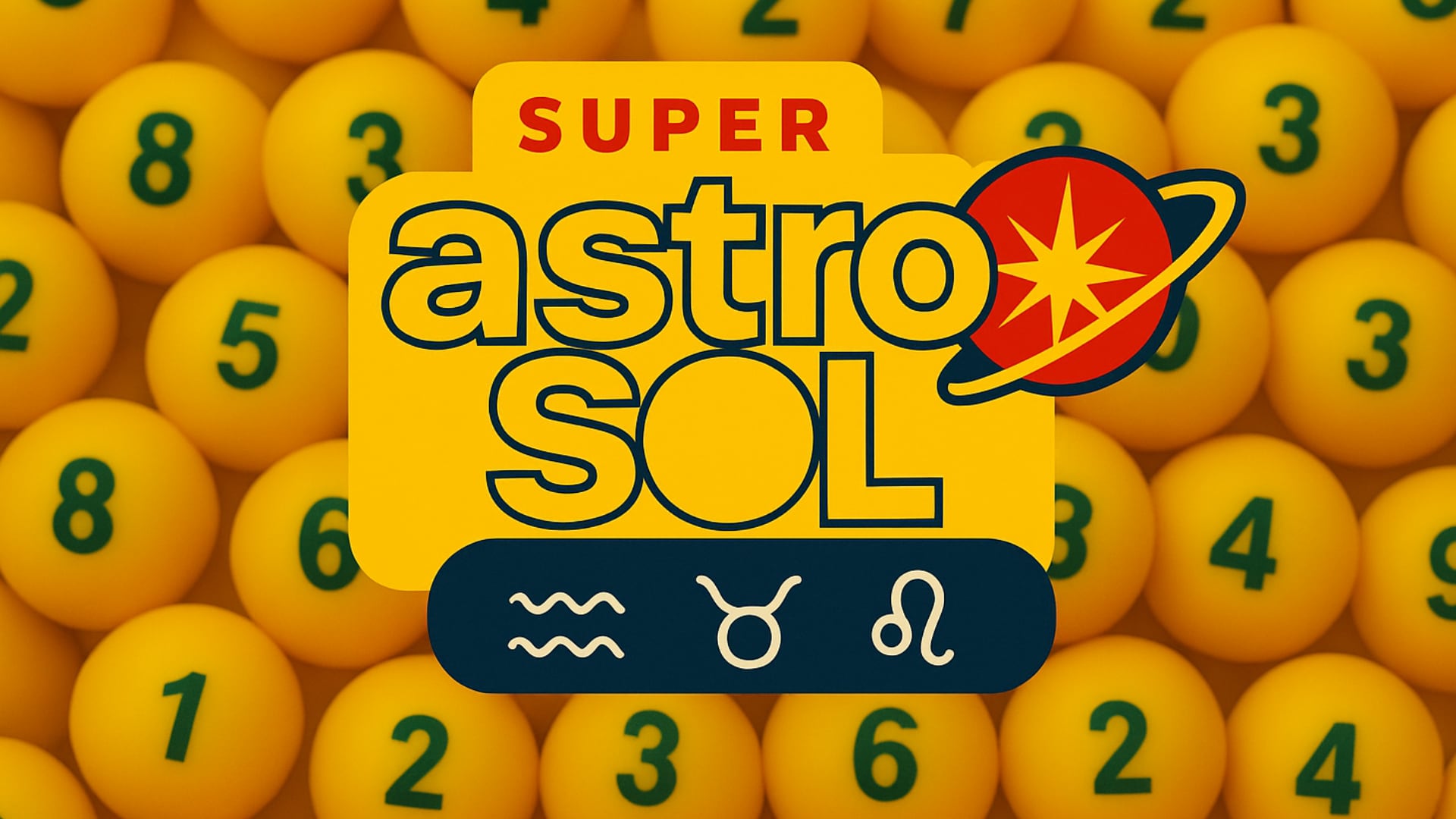 Números ganadores del Súper Astro Sol del 6 de diciembre de 2025
