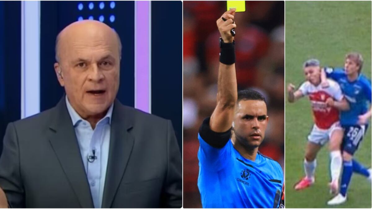 Carlos Antonio Vélez cargó al árbitro por omitir roja a Llinás de Millonarios: “papa y yuca”